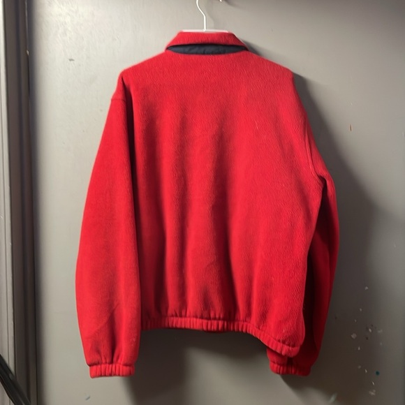 Polo Ralph Lauren 1/4 zip fleece pullover jacket  Red size M - Picture 5 of 6